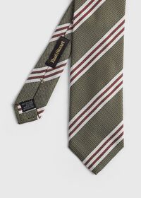 Paul Stuart Wide Textured Stripe Tie, thumbnail 1