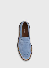 Paul Stuart Delfino Nubuck Penny Loafer, thumbnail 4