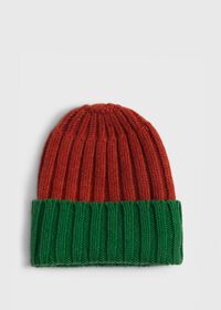 Paul Stuart Cashmere Two-Tone Cap, thumbnail 1