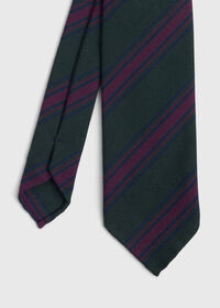 Paul Stuart Wool Blend Stripe Tie, thumbnail 1