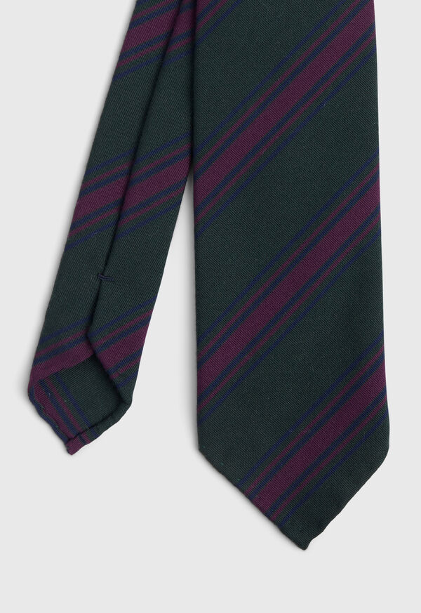 Paul Stuart Wool Blend Stripe Tie, image 1