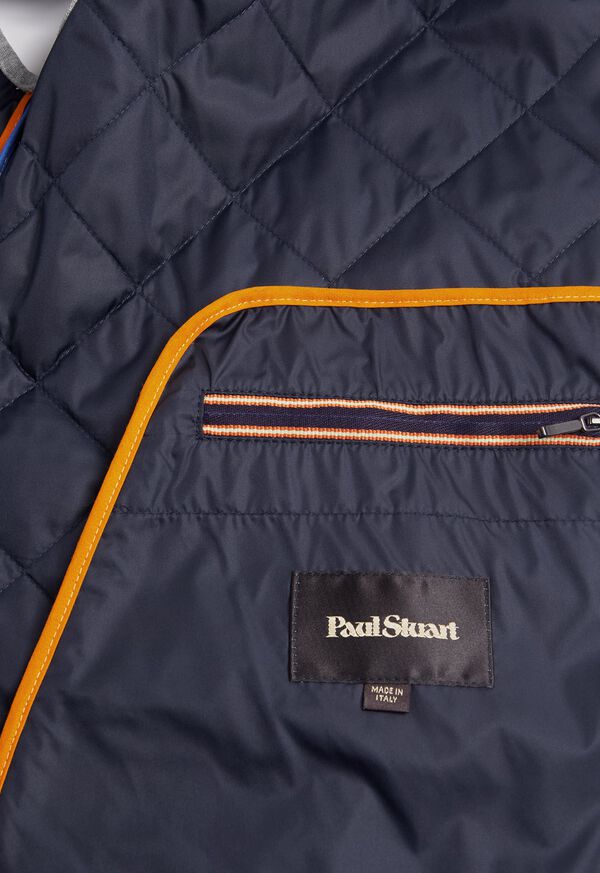 Paul Stuart Nylon Vest With Piping, image 3