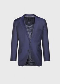 Paul Stuart Navy Solid Two Button Suit, thumbnail 3