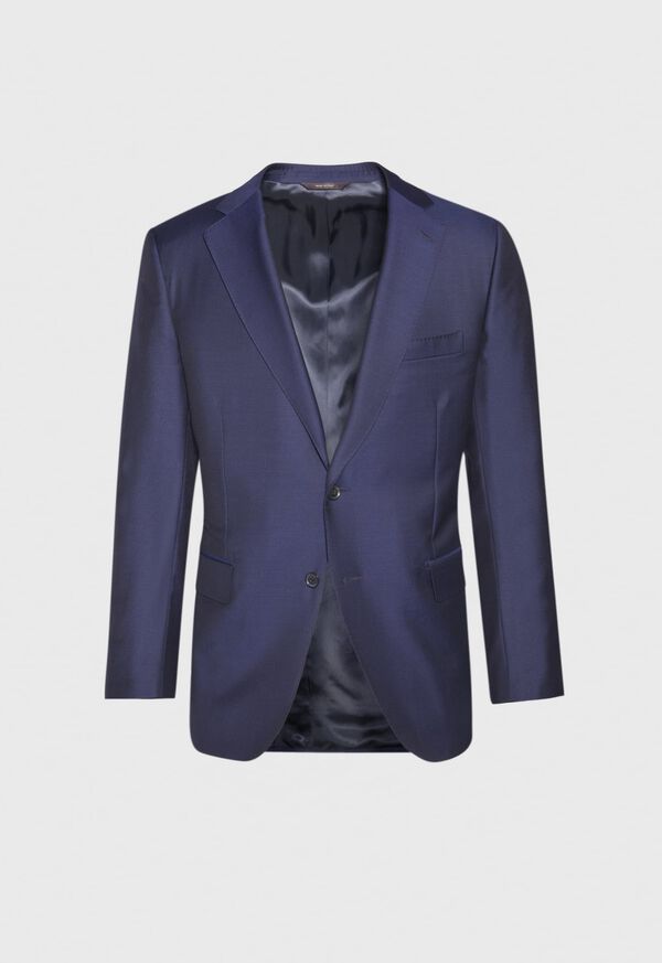 Paul Stuart Navy Solid Two Button Suit, image 3