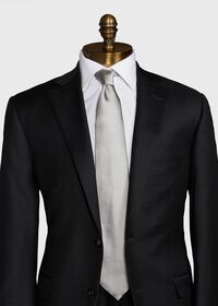 Paul Stuart Solid Silk Tie, thumbnail 2