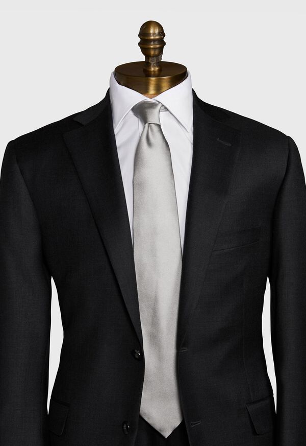 Paul Stuart Solid Silk Tie, image 2