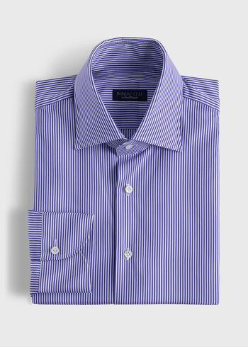 Paul Stuart Stripe Cotton Dress Shirt