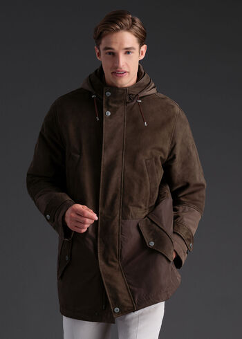 Paul Stuart Nubuck Hybrid Parka