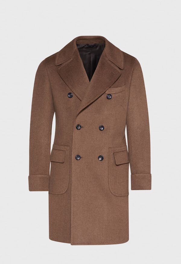 Paul Stuart Vicuna Double Breasted Coat with Gauntlet, image 1