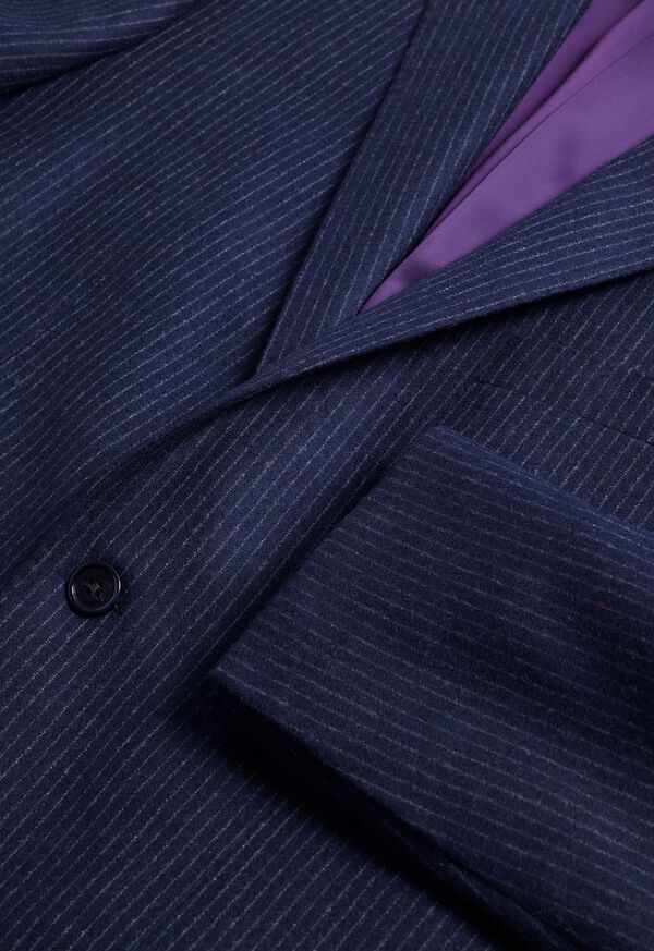 Paul Stuart Stripe Wool Flannel Suit, image 3