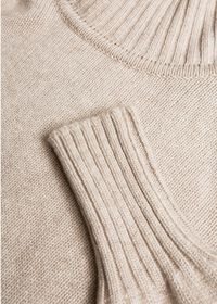 Paul Stuart Cashmere Cropped Turtleneck Sweater, thumbnail 8