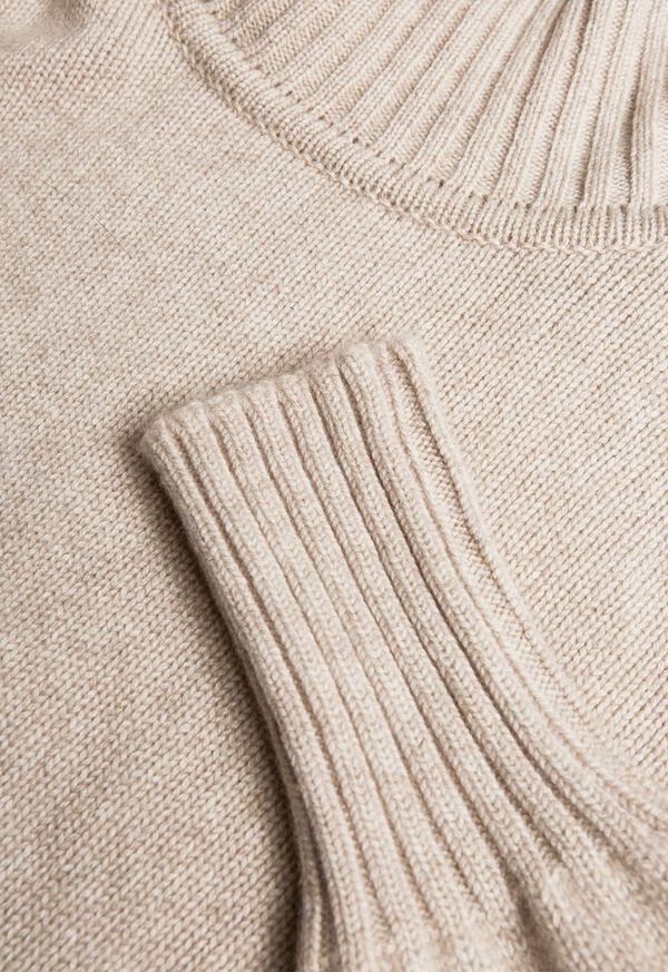 Paul Stuart Cashmere Cropped Turtleneck Sweater, image 6