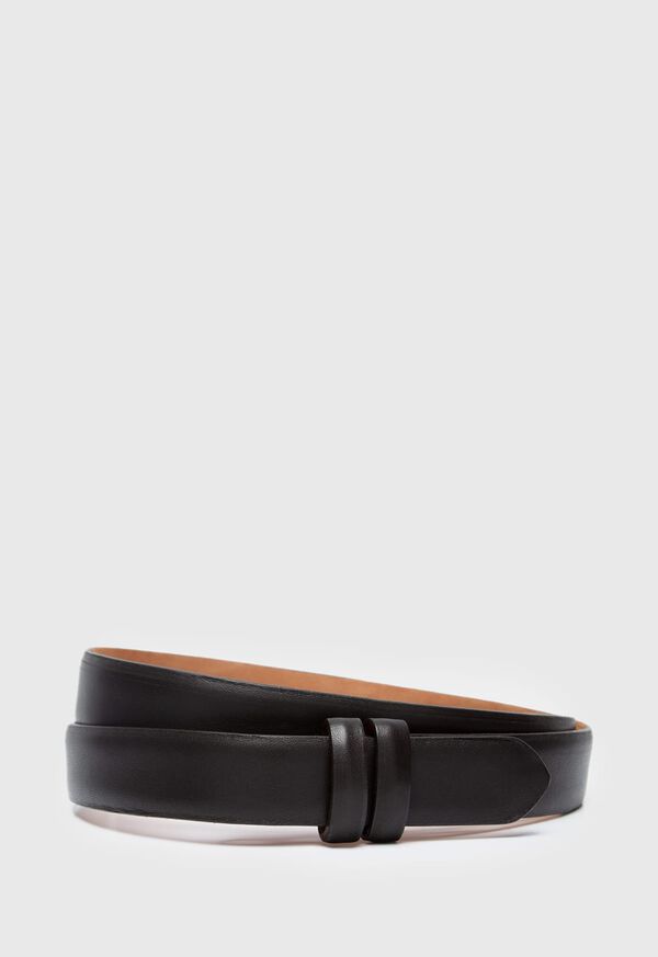 Paul Stuart Glove Leather Slide Strap Belt, image 1