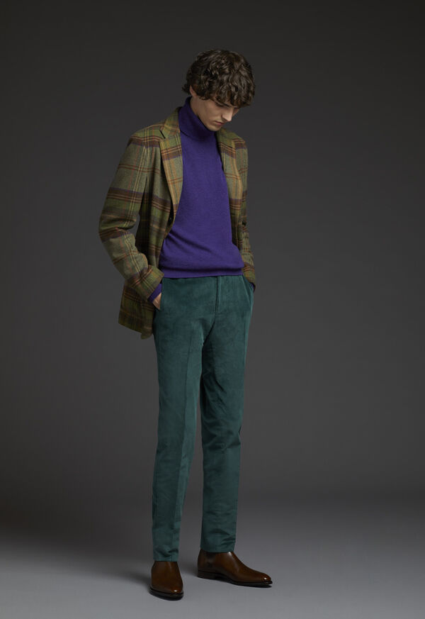 Paul Stuart Horseblanket Green Plaid Sport Jacket, image 5