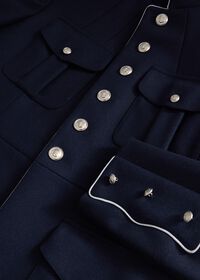 Paul Stuart Wool Military Style Jacket, thumbnail 3