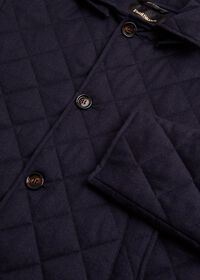 Paul Stuart Quilted Barn Coat with Hood, thumbnail 2