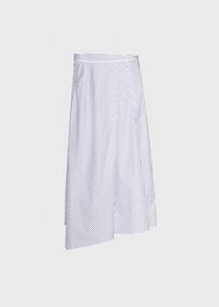 Paul Stuart Asymmetrical Striped Skirt, thumbnail 1