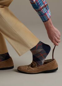 Paul Stuart Cashmere Blend Argyle Sock, thumbnail 3