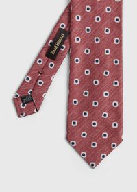 Paul Stuart Tossed Square Print Tie, thumbnail 1