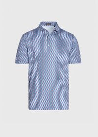 Paul Stuart Sailboat Print Performance Polo, thumbnail 1