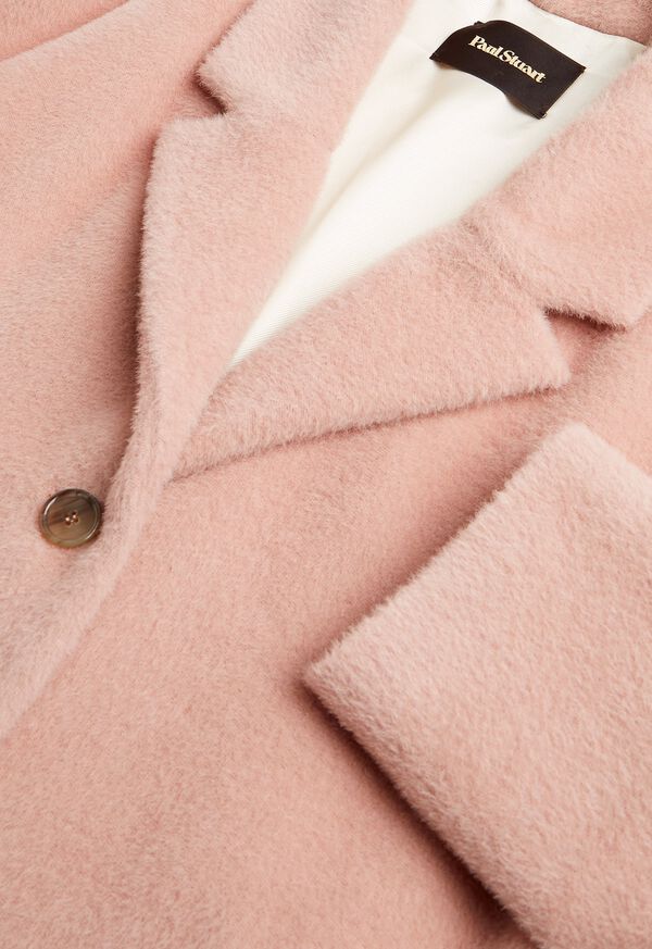 Paul Stuart Alpaca Velour Two Button Coat, image 2