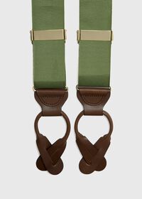 Paul Stuart Solid Grosgrain Braces, thumbnail 1