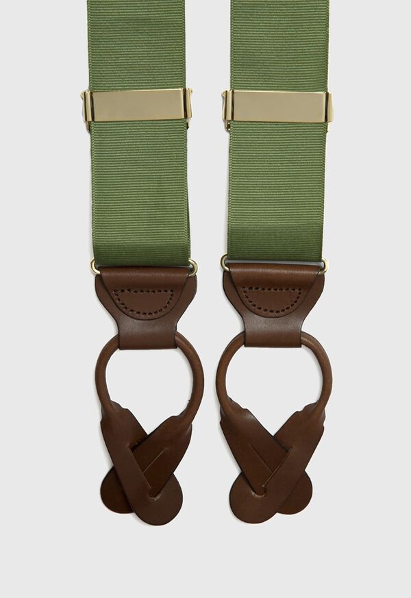 Paul Stuart Solid Grosgrain Braces, image 1