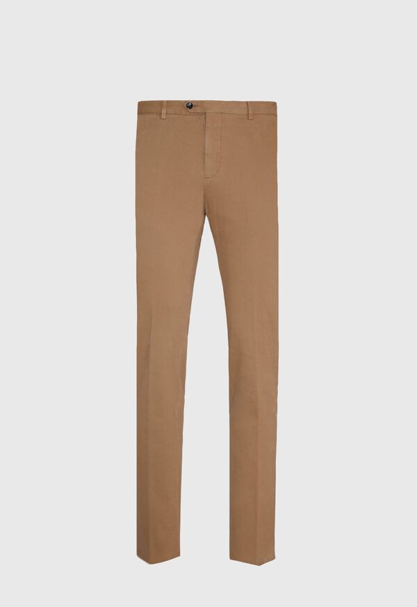 Paul Stuart Cotton Stretch Plain Front Pant, image 1