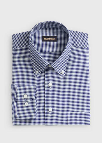 Paul Stuart Gingham Check Oxford Sport Shirt