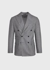 Paul Stuart Double Breasted Mini Houndstooth Suit, thumbnail 5