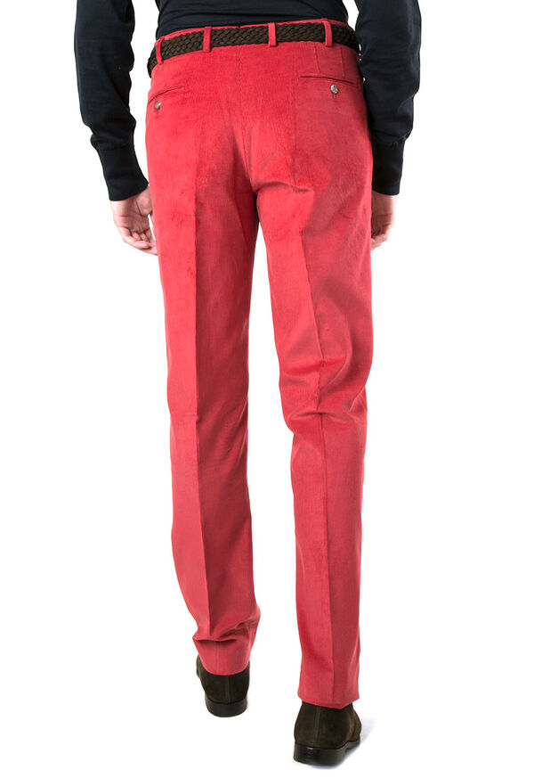 Paul Stuart Crimson Pin Cord Cotton Trouser, image 2