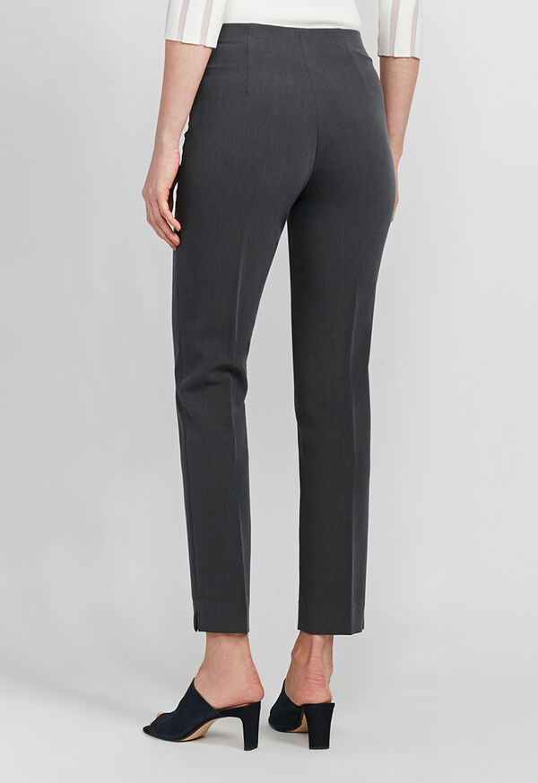 Paul Stuart Pebble Crepe Side Zip Pant, image 3