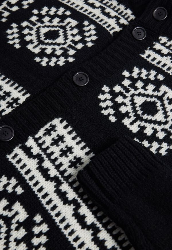 Paul Stuart Fair Isle Cardigan, image 2