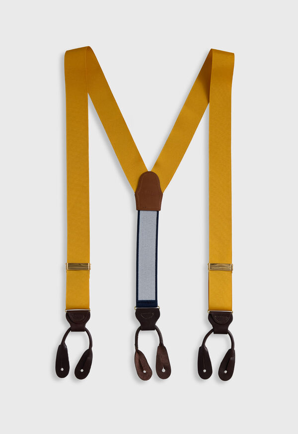 Paul Stuart Solid Grosgrain Braces, image 1