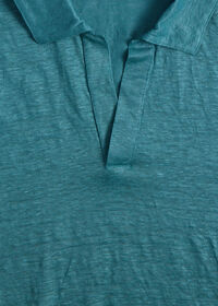 Paul Stuart Linen Jersey Johnny Collar Polo, thumbnail 2