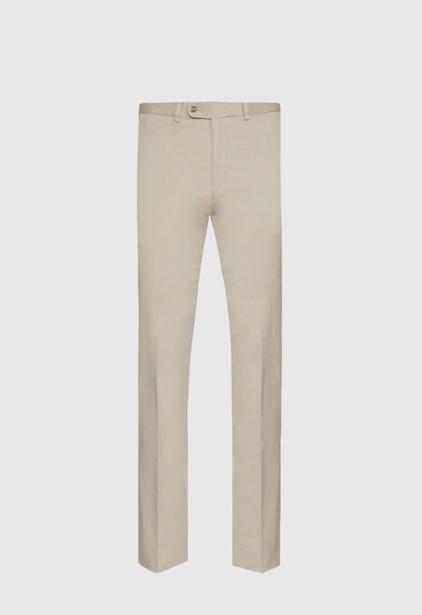 Paul Stuart Cotton Plain Front Newton Pant, image 1