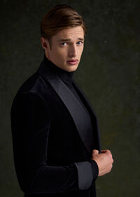 Paul Stuart Velvet Shawl Collar Dinner Jacket, thumbnail 6