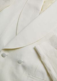 Paul Stuart Linen Double Breasted Dinner Jacket, thumbnail 4
