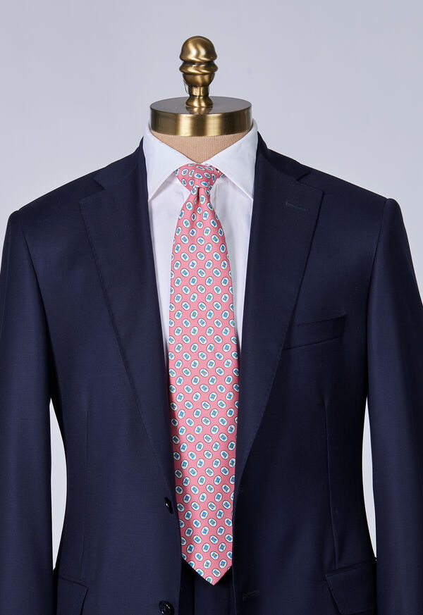 Paul Stuart Silk Tossed Oval Print Tie, image 2