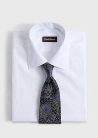 Paul Stuart Woven Silk Allover Paisley Tie, thumbnail 2