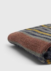 Paul Stuart Wool Blend Multi Stripe Crew Sock, thumbnail 2