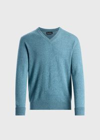 Paul Stuart Classic Cashmere V-Neck Sweater, thumbnail 16