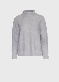 Paul Stuart Cashmere Mock Neck Sweater, thumbnail 1