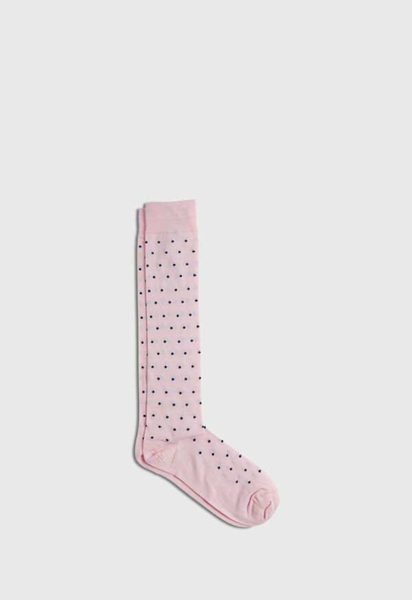 Paul Stuart Cotton Polka Dot Sock, image 1