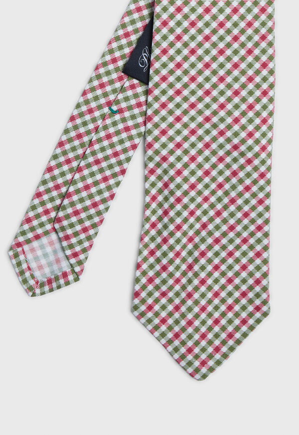 Paul Stuart Small Square Pattern Tie, image 1
