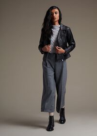 Paul Stuart Wool Jersey Culotte Pant, thumbnail 4