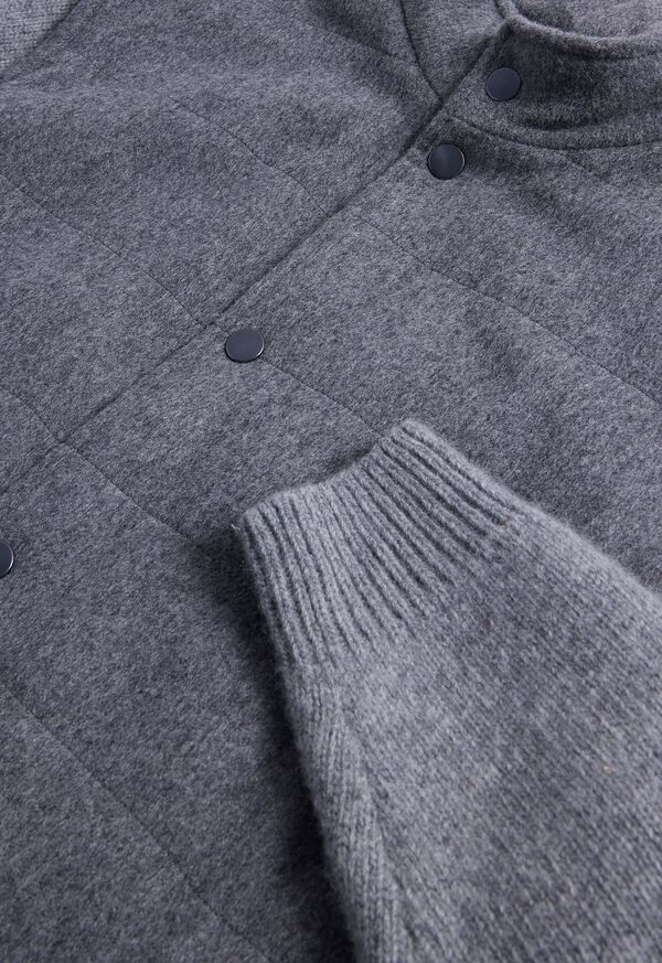 Paul Stuart Wool & Cashmere Jacket with Knit Sleeves, image 2