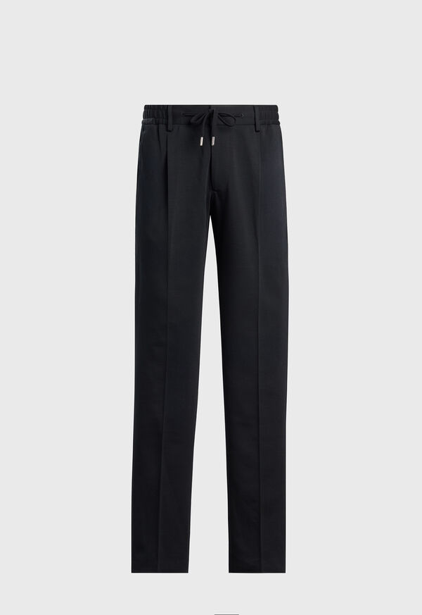Paul Stuart Wool & Cotton Jersey Drawstring Pant, image 1