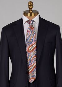 Paul Stuart Allover Summer Paisley Tie, thumbnail 2