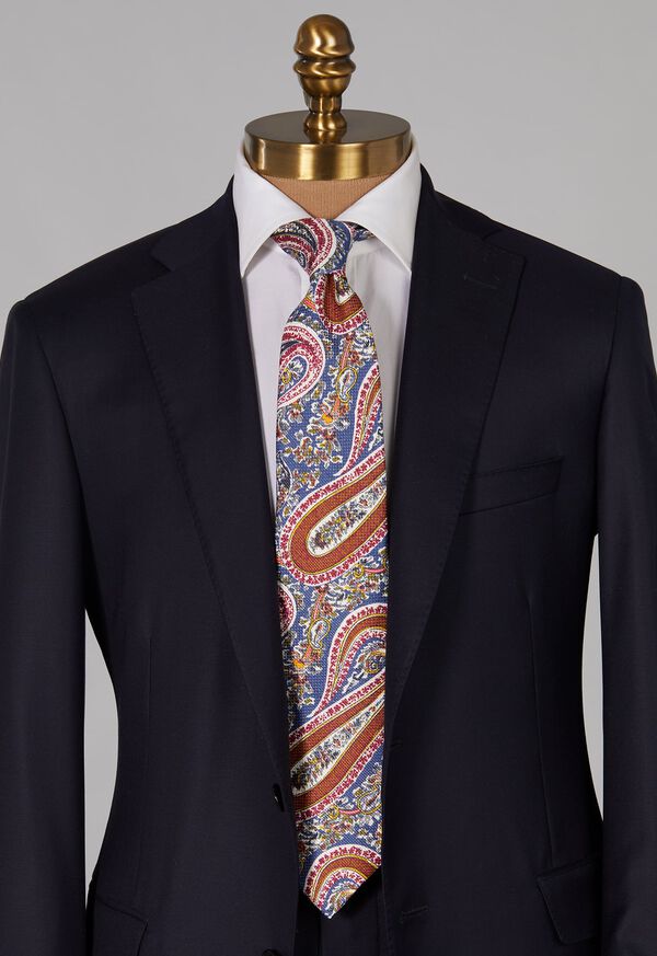 Paul Stuart Allover Summer Paisley Tie, image 2